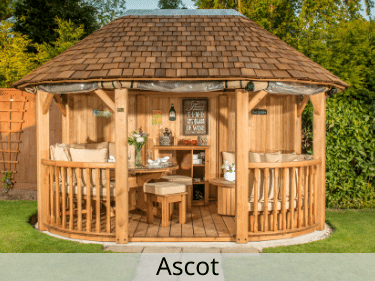 Ascot Luxury Wooden Gazebo