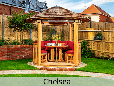 Chelsea Luxury Wooden Gazebo