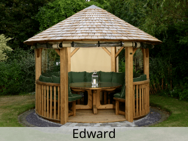 Edward Luxury Wooden Gazebo