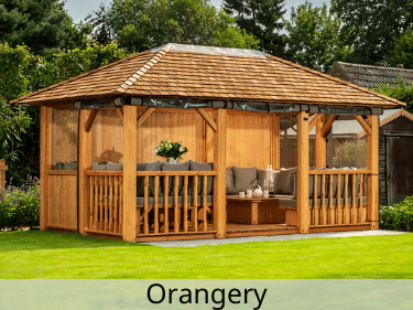 Orangery Luxury Wooden Gazebo