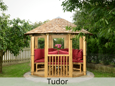 Tudor Luxury Wooden Gazebo