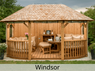 Windsor Luxury Wooden Gazebo